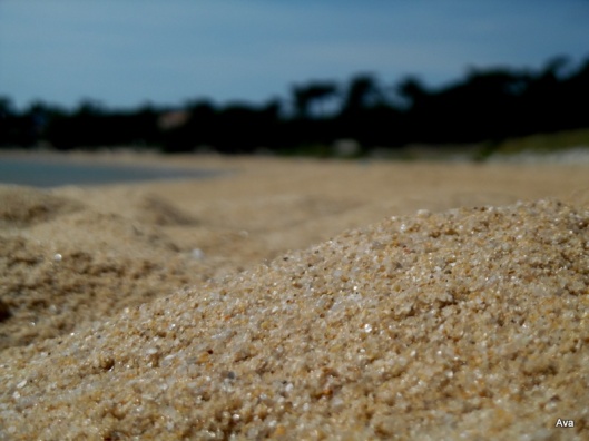 close up sand